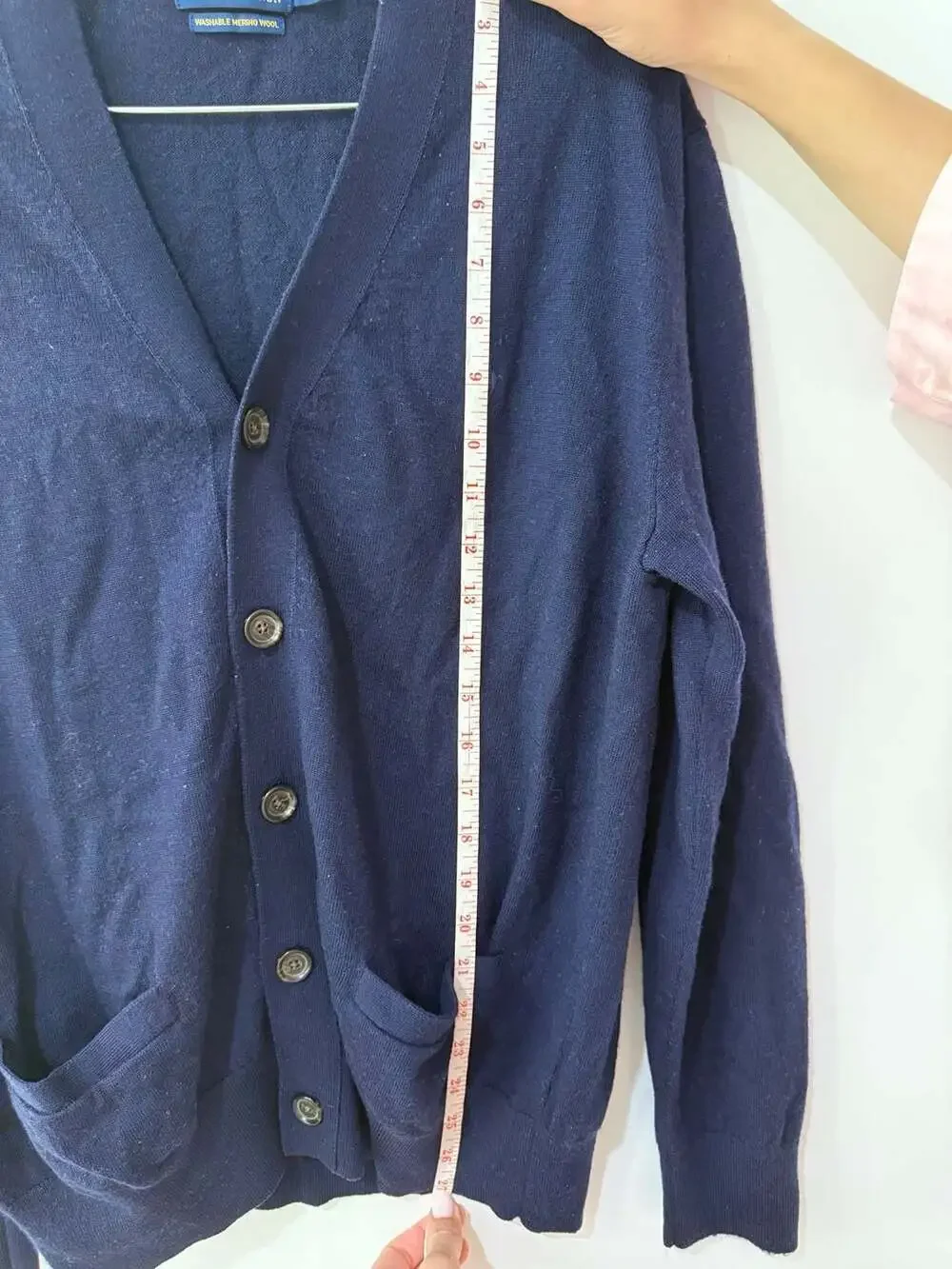 Polo Ralph Lauren Washable Merino Wool V-Neck Cardigan Sweater